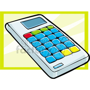 calculator14 clipart. Commercial use image # 134690