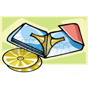 cdcase clipart. Commercial use image # 134698