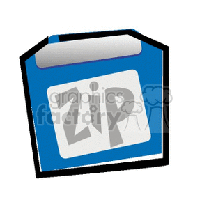 0628ZIPDISK clipart. Royalty-free image # 134992