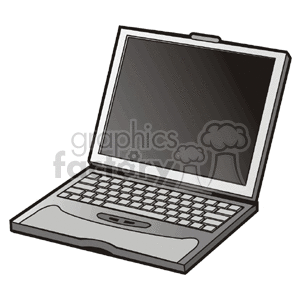 laptop1 clipart. Commercial use image # 135344