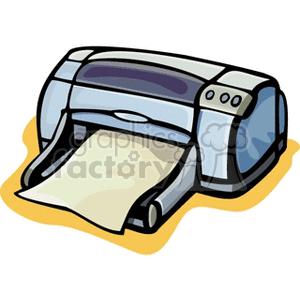 printer9131 clipart. Commercial use image # 135748