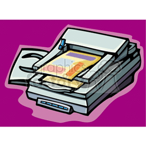   scanner scan scans scanners computers computer duplicate copy machine machines copier  scanner5141.gif Clip Art Business Computers 