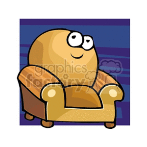 armchair4 clipart. Commercial use image # 136144
