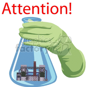 carbon dioxide warning clipart. Commercial use image # 136207