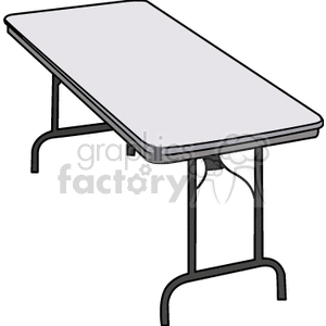   tables table folding  POS0108.gif Clip Art Business Supplies 