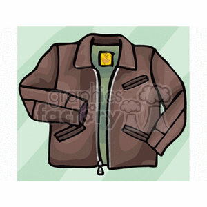   clothes clothing coat coats jacket jackets winter leather  coat6.gif Clip Art Clothing Coats 