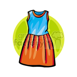   clothes clothing dress dresses  dress11.gif Clip Art Clothing Dresses 