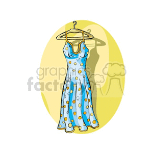 summerdress clipart. Royalty-free image # 137400