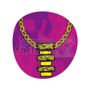   jewelry jewels gold necklace necklaces medallion medallions  gold23.gif Clip Art Clothing Jewelry 
