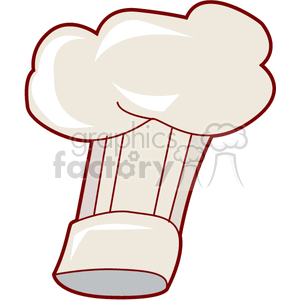 chef hat clipart. Royalty-free image # 140469