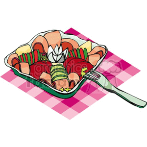 saladdish clipart. Commercial use image # 140754