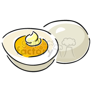 Deviled eggs clipart. Royalty-free image # 141244