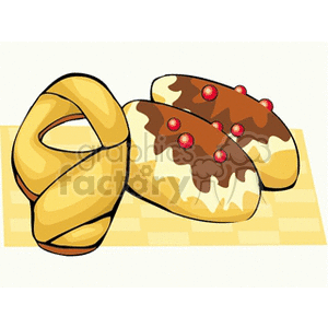   cake cakes dessert junkfood food doughnut doughnuts breakfast  cakes3121.gif Clip Art Food-Drink Bakery 