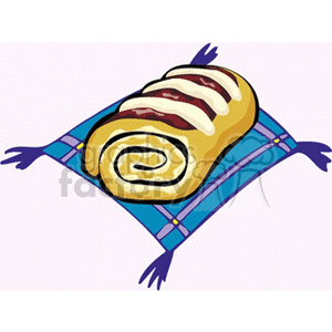   cake cakes dessert junkfood food roll rolls breakfast  cakes4.gif Clip Art Food-Drink Bakery 
