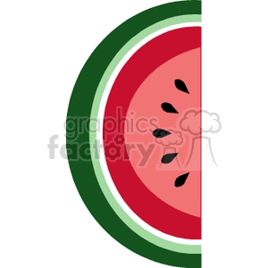   fruit food watermelon watermelons  watermelon.gif Clip Art Food-Drink Fruit 