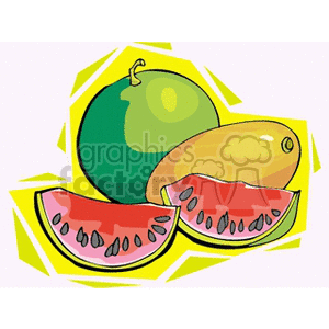 watermelon131 clipart. Royalty-free image # 142064