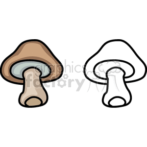 mushrooms clipart. Commercial use image # 142243