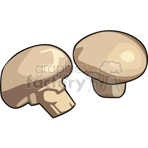   vegetable vegetables food healthy mushroom mushrooms  PFV0102.gif Clip Art Food-Drink Vegetables 