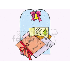   christmas xmas holidays card cards greeting envelopes envelope  christmas161.gif Clip Art Holidays Christmas 