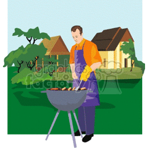 cookout001 clipart. Royalty-free image # 144440