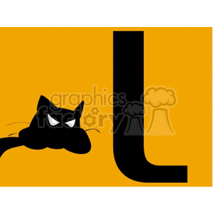   halloween holidays cat cats black  HALLOWEENTITLE04.gif Clip Art Holidays Halloween 
