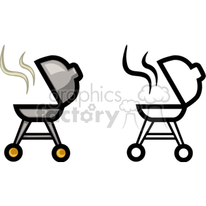 BBQ grill clipart. Royalty-free image # 146279
