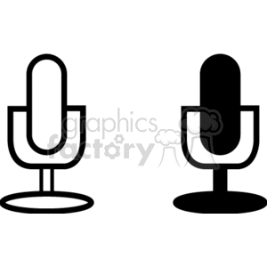 Radio Microphones clipart. Commercial use image # 146289