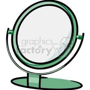 Make Up mirror clipart. Commercial use image # 146291