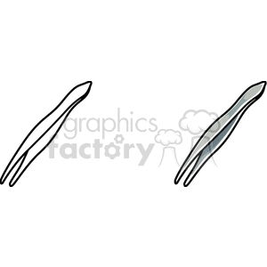 Two Tweezers clipart. Commercial use image # 146305
