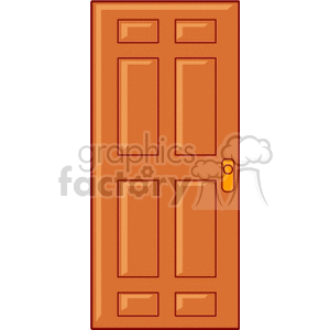   doors door  door501.gif Clip Art Household 
