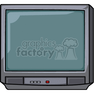 Big tv clipart. Commercial use image # 147026