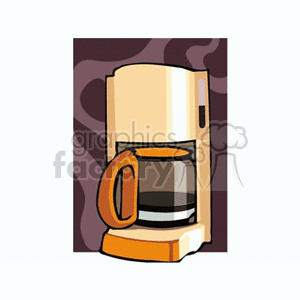   kitchen coffee maker makers machine machines caffeine breakfast  coffeemaker4.gif Clip Art Household Kitchen 