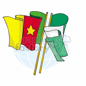 Two Flags Cameroon & Nigeria