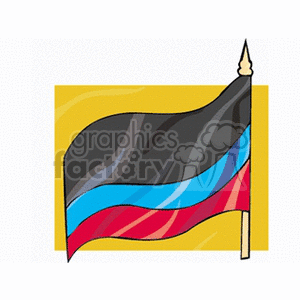 Flag of colombia clipart. Commercial use image # 148538