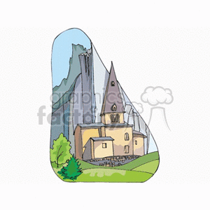 mountainshouse clipart. Royalty-free image # 148834