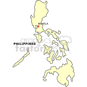 mapphilippines clipart. Commercial use image # 149078