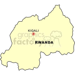   map maps rwanda  maprwanda.gif Clip Art International Maps 