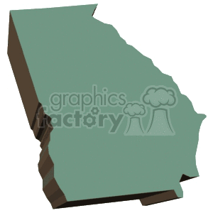 Georgia clipart. Commercial use image # 149368