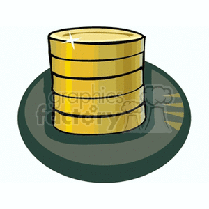 coins4 clipart. Commercial use image # 149746