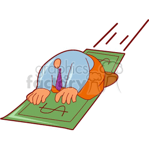 riding money clipart. Royalty-free image # 149870