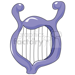   music instruments harp harps  sdm_harp_3468.gif Clip Art Music 