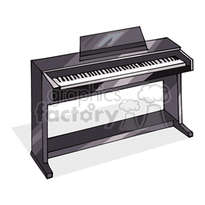 electricpiano clipart. Royalty-free image # 150389