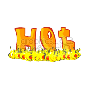 3_Flames-Hot clipart. Royalty-free image # 150761