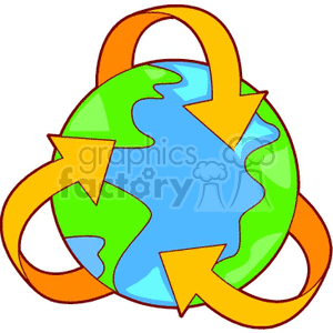   earth globe world globes recycle  earth806.gif Clip Art Nature  planet planets cartoon space friendly Eco