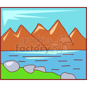 lake701 clipart. Commercial use image # 150882