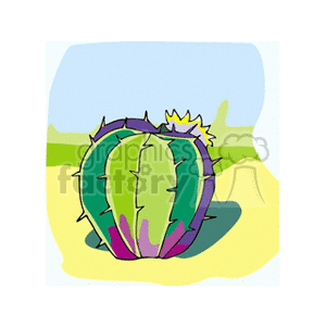   plant plants desert cactus cactuses  cactus5.gif Clip Art Nature Plants 