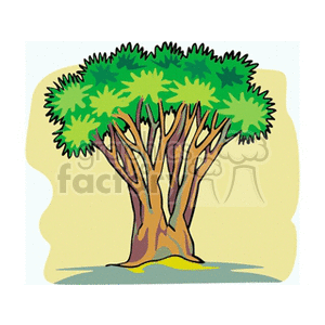 tree10 clipart. Royalty-free image # 152336