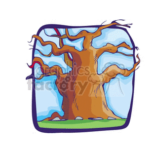 tree15 clipart. Commercial use image # 152348