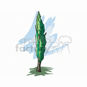 tree21212 clipart. Commercial use image # 152350