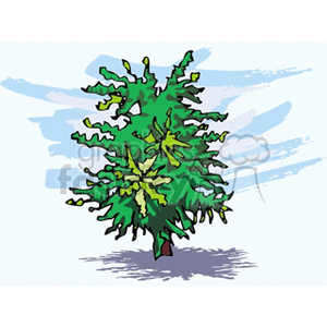 tree41212 clipart. Royalty-free image # 152356
